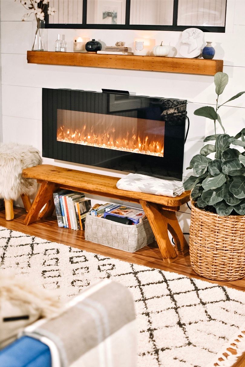 Accentuate your fireplace